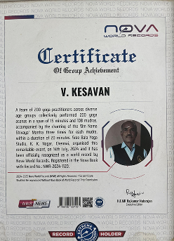 Karma Yogi Award